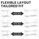 thumbnail image 5 of Organizador bajo fregadero Simple Houseware de 2 niveles 38‑64 cm 4 L, 5 of 8