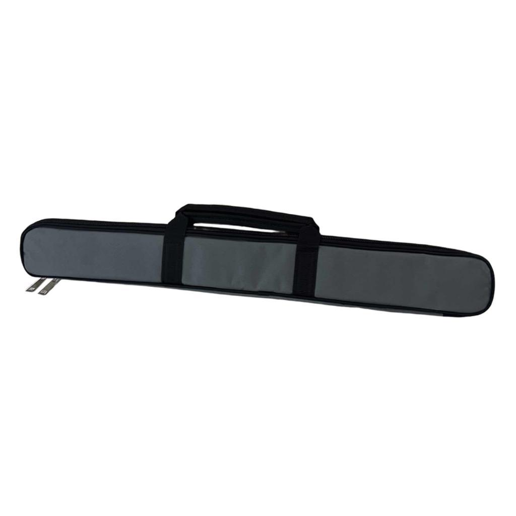 Magideal - Estuche Para Taco De Billar De 1/2 Pulgada, Tela Oxford Resistente A Arañazos, Protector De Accesorios De Billar, Bolsa De Almacenamiento Para Snooker Gris