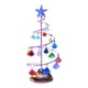 thumbnail image 3 of Lámparas De árbol De Navidad, Adorno, Luz Nocturna De árbol De Metal Para Decoración Del Hogar De Mesa, Colorida, 3 of 5