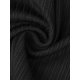thumbnail image 5 of INSPIRE CHIC Conjunto de Pijamas de 3 Piezas para Mujer, Tejido de Canalé con Encaje, Camiseta sin Mangas de Jersey, Pantalones Cortos y Largos con Cintura Elástica, Ropa de Dormir M Negro, 5 of 6