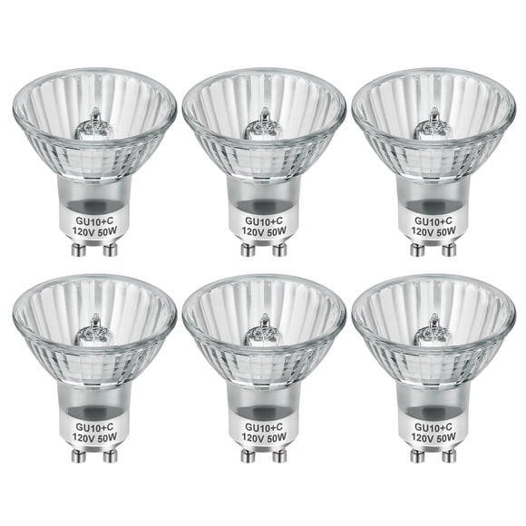 Bombillas halógenas SerbiOn GU10 120 V 50 W 2700 K blanco cálido