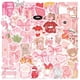 thumbnail image 1 of Paquete De Stickers Coquette Rosa 100 Piezas De Vinilo Impermeable, 1 of 9