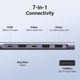 thumbnail image 2 of Hub USB C UGREEN 7 en 1 HDMI 4K 100W SD Lector, 2 of 3