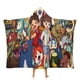 thumbnail image 1 of Yokai Watch Manta Capa con Capucha Anti-Bolitas, Manta de Lana Ártica Suave, Manta Portátil de Felpa Ligera y Lujosa, Poncho para Siesta en Casa y Oficina, 100*130cm, 1 of 6