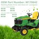 thumbnail image 5 of Cuchillas de mulching Luojiedejinbiao de 107 cm para John Deere, 5 of 6