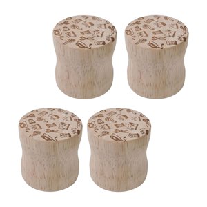 Bothyi - Peso Del Patrón De Tela, Chapaleta De Sastres De Madera Dura Para Coser, Planchar, Bordado, 4 Uds.