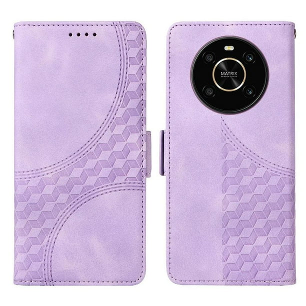 Carcasa FOXDOCK Honor Magic 4 Lite de cuero PU, diseño acolchado clásico, protección contra caídas y rayones