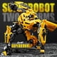 thumbnail image 5 of Figura de Acción Transformrs Bumblebee Versión Aleación Robot Auto Articulado Completo Piezas Intercambiables Set en Caja, 5 of 9