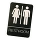 thumbnail image 2 of Letrero De Baño Acrílico Para Inodoro, Para Puerta De Negocio O Decoración De Pared, Comercial, Unisex, 2 of 5