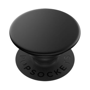 Empuñadura Para Teléfono Con Soporte Popsockets De Aluminio Negro