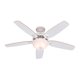 thumbnail image 1 of VENTILADOR TECHO HUNTER BDR DELUXE BCO, 1 of 2