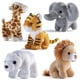 thumbnail image 1 of Set de Peluches PREXTEX con 5 Animales Pequeños del Zoológico, 1 of 6