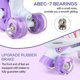 thumbnail image 5 of Patines Tudoccy Shine, 4 tallas ajustables para niños, color morado, 5 of 7