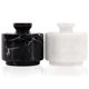 thumbnail image 1 of Salero MARBLOUS KRAFTS 7 cm Blanco/Negro Cebra, 1 of 7