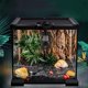 thumbnail image 3 of Lámpara de calor para reptiles con protector, pantalla para mascotas, lámpara calefactora para tortugas, serpientes, lagartos, ranas y polluelos, con interruptor de encendido y gancho antimordeduras, 3 of 8