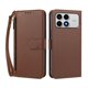 thumbnail image 3 of Funda con Billetera para [Xiaomi Poco F8 Pro] con Bolsillo Zipper y Tarjetero Marrón, 3 of 6
