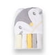 thumbnail image 1 of Salida de Baño con 5 toallitas Bebé Blanco Pillin, 1 of 2