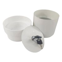 Magideal - Caja De Almacenamiento De Dinero De Creativa Con Cerradura A Prueba De Alcancía Secreta Duradera Caja De Ahorro De Dinero D