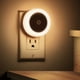 thumbnail image 5 of Experience Smart Lighting with 1pc LED White Night Light - Dusk to Dawn Sensor, Perfect for Bathroom, Bedroom, Home, Kitchen and Corridor, Energy Saving, Round Shape, 5 of 5