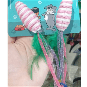 Genérico - Juguete Con Plumas Para Gatos Mascotas