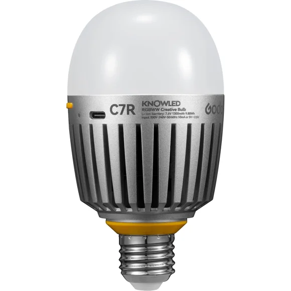 Godox C7R KNOWLED RGBWW Lámpara Led Creativa Con Batería Interna