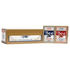 Juego De Cartas Bee Gold Standard Premium Poker, Paquete De 12