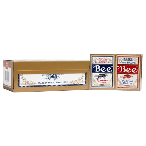 Juego De Cartas Bee Gold Standard Premium Poker, Paquete De 12