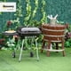 thumbnail image 2 of Parrilla Portátil de Carbón Outsunny con Ruedas y Estantes, 2 of 9