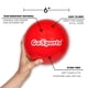 thumbnail image 2 of Set de 6 unidades de espuma suave para la piel de Dodgeball GoSports de 15 cm para niños, 2 of 5