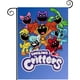 thumbnail image 1 of Critters Sonrientes -bandera de jardín temática. Regalo perfecto para fans, amigos y familiares, ideal para actividades al aire libre y decoración de fiestas.45CM*100CM, 1 of 5