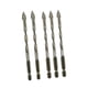 thumbnail image 1 of 5 Brocas Excéntricas Con Dientes De Sierra De Cuatro Ranuras Resistentes Para Vidrio, Metal Y Cerámica, 1 of 3