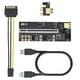 thumbnail image 4 of Tarjeta Adaptadora PCIe Riser 1x A 16x Tarjeta Gráfica Multiplicadora Para Computadora Negro, 4 of 5