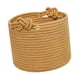 thumbnail image 3 of Puntada De Canasta Tejida Pequeña Cuerda De Algodón Vacío Para Juguetes Para Mascotas De Apartamento De Maceta De Planta Marrón, 3 of 5