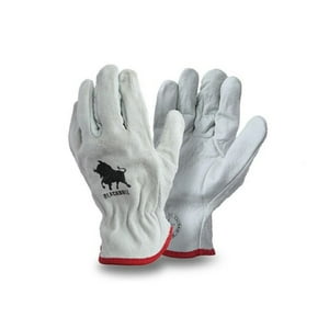 Black Bull - Guante De Cabritilla Combinado Cromo