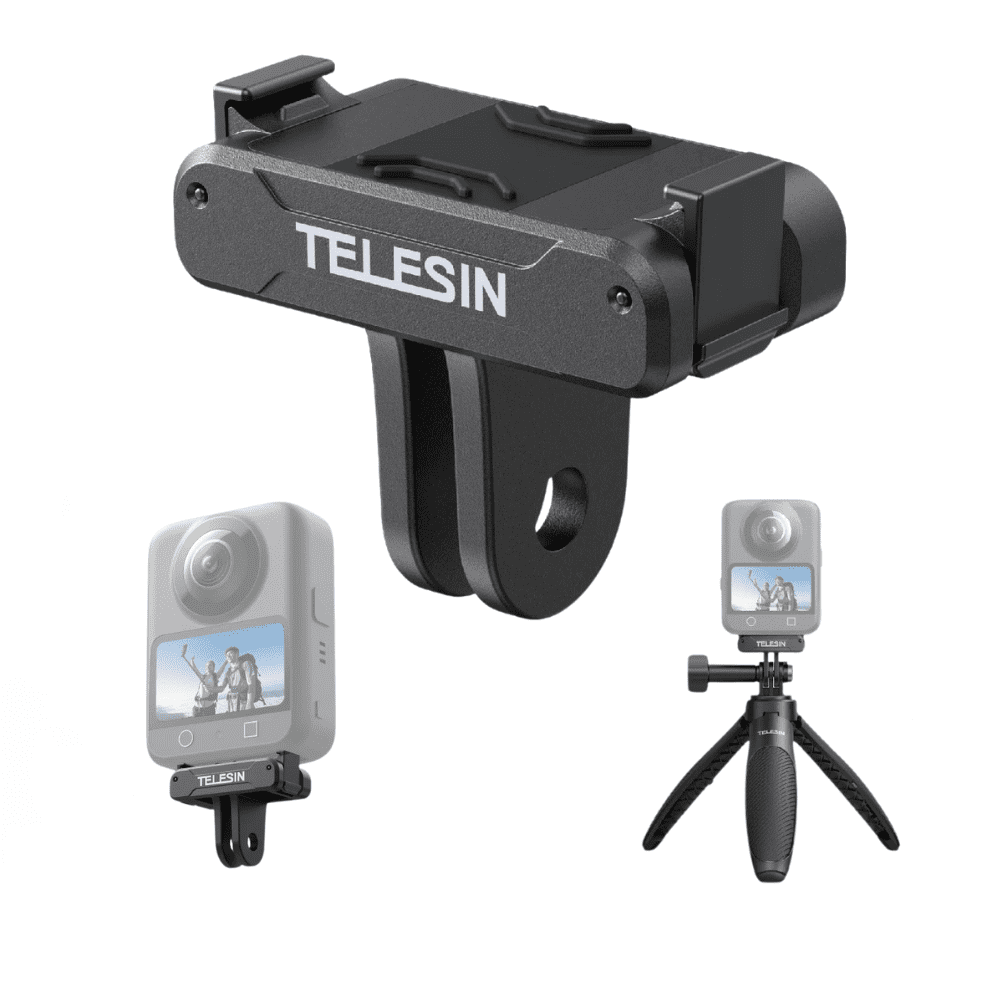 Telesin - Adaptador Magnético Rápido Para Dji Osmo 360 Y Action 5 4 3