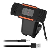 Genérico - Webcam Cámara Con Micrófono Y Soporte Para Pantalla, Conexión Plug Y Usb – 07958