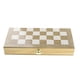 thumbnail image 3 of Juego De Ajedrez De Madera Plegable - Tablero Artesanal Con Piezas Extra De Madera Clara, 3 of 3