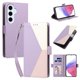 thumbnail image 2 of Funda Cartera Tricolor para Samsung Galaxy S26 FE con Soporte, Morado, 2 of 6