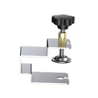 Ioensy - Abrazaderas Frontales De Cajón De Acero Inoxidable Para Instalación En Panel Frontal De Cajón 5,7 Cm X 2,8 Cm