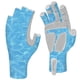 thumbnail image 1 of Guantes de pesca EDSRDUX Aventik UPF 50+ con protección solar, color azul XL, 1 of 5
