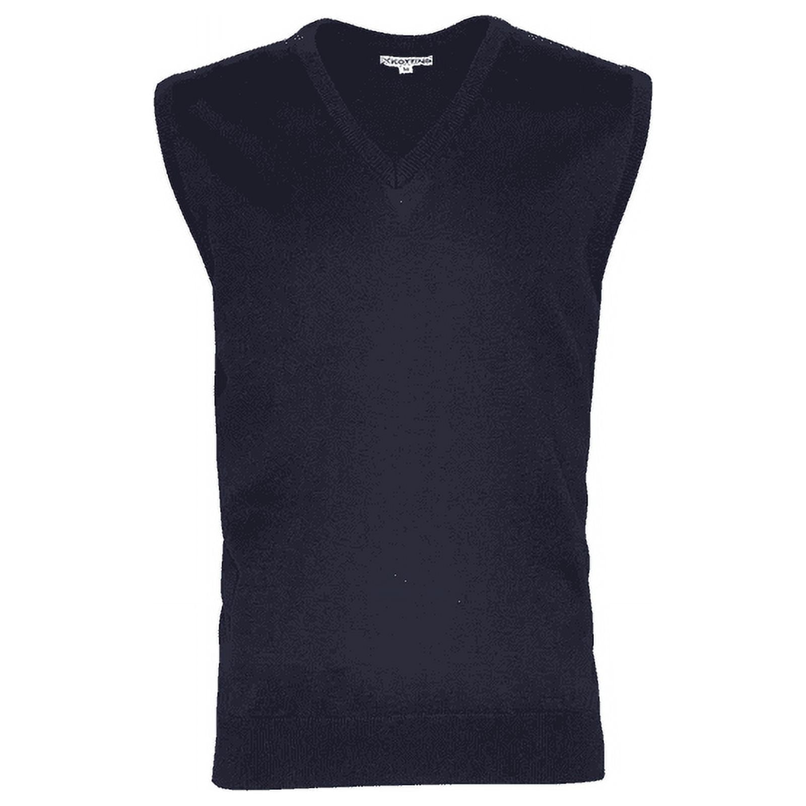 Kotting - Sweater Clásico Sin Mangas Cuello V Talla 3xl Hombre