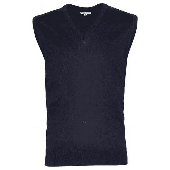 Sweater Clásico Sin Mangas Cuello V Talla 4XL Hombre