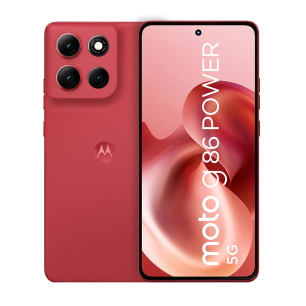 Smartphone Moto G86 Power 256GB Cereza