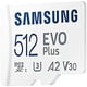 thumbnail image 3 of MicroSD Samsung EVO Plus 512GB U3 A2 V30 130MBs, 3 of 3