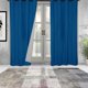 thumbnail image 1 of Cortinas Set B.O. Microfibra 2 pzas. 1.40 x 2.25 cm Azul. Masel, 1 of 2