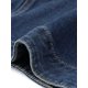 thumbnail image 5 of INSPIRA CHIC Chaquetas de Jean para Mujeres con Cremallera Cuello Alto Manga Larga Chaqueta de Mezclilla de Motocicleta M Azul Retro, 5 of 6