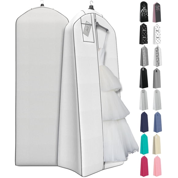 Bolsa para ropa Your Bags, vestido de novia, 72 pulgadas con fuelle de 20 pulgadas