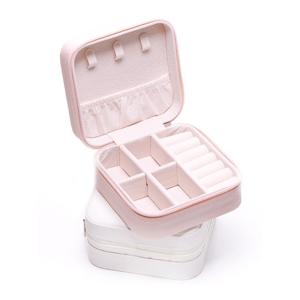 Organize Your Jewelry Collection with This Portable, Zipper-Locking Jewelry Box!