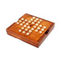 Magideal - Juego De Mesa Solitario, Rompecabezas De Madera, Juego De Mesa Para Niños, Decoración De Mesa, Juego De Mesa Con Abrazadera, Juego De Mesa Individual