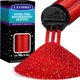 thumbnail image 1 of LEOBRO Glitter rojo rubí holográfico, 180 g, 1 of 3
